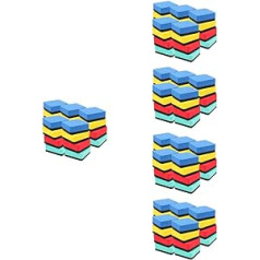 ifundom 100 Stk Farbiger Tāfele-radierer Tafelschwamm Tafel Radiergummis Tāfele-radiergummis Für Die Schule Glastafel Radiergummi Werkzeug Magnetisch Büro Feuchttücher Filzstoff