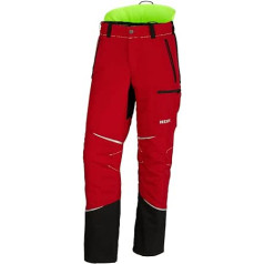 KOX Schnittschutzhose Mistral 3.0 Rot/Gelb