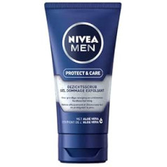 Nivea Men pīlings sejas skrubis 75 ml Iepakojumā 3