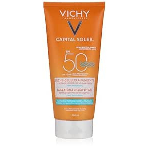 Vichy Ideal Soleil Leche gelis Spf 50, 200 ml (1 pakuotė)