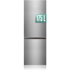 Комбинация холодильника Heinrichs с морозильной камерой Heinrich, 175 литров, объем охлаждения 122 л, морозильная камера 53 л, светодиодное освещение, д