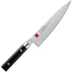 Kasumi 88020 Allzweckmesser Damast 20 cm Schwarz