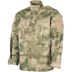 MFH Herren US ACU Ripstop Feld Jacke HDT Camo FG