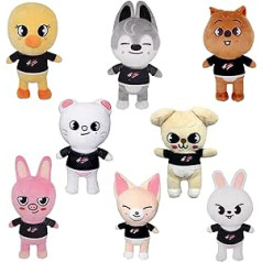 BJPERFMS Skzoo Plush, мягкая игрушка Stray Kids, плюшевая игрушка Stray Kids Skzoo, плюшевые игрушки Stray Kids, плюшевая игрушка Stray Kids, подарок на день рождения, для 