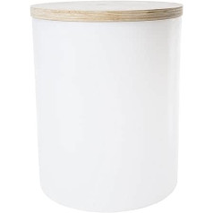 8 сезонов Дизайн 4-в-1 Легкий приставной столик Табурет для растений Табурет для блеска барабана (E27, 45 см, диаметр 37 см, деревянная крышка, 10 л 