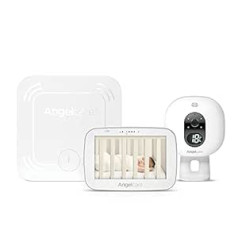 Angelcare Ac527 3-in-1 mazuļa kustību monitors ar baltu video