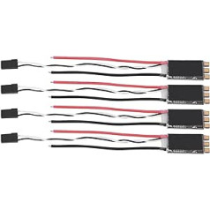 4pcs 30A‑S ESC 2‑6S ESC Brushless Electronic Speed Control Brushless ESC Upgrade Parts Suitable for FPV Drone Multirotor Quadcopter