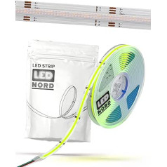 COB RGBW LED sloksne 24 V ar instrukcijām - 5 m ar 560 LED/m un 180° stara leņķi - LED sloksne - LED sloksne - LED gaisma - LED sloksnes - privātai un rūpnieciskai lietošanai