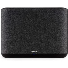 Denon Home 150 Multiroom skaļruņi — HiFi skaļrunis ar iebūvētu HEOS, Wi-Fi, Bluetooth, USB, AirPlay 2, augstas izšķirtspējas audio, ar Alexa savietojams Home 250 Black