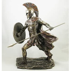 Achilles' Ancient Greek Warrior Bronzed Statue Figurine Sculpture Ornament
