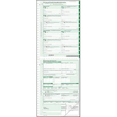 Sigel MA441 Payment Orders for Automatic Processing Carbonless 25 (2 x 2 Sheets – A4 Size