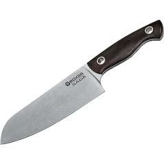 Böker Saga 130366 Santoku Grenadill 28,7 cm Melns