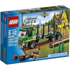 Lego CITY mežizstrādes kravas automašīna 60059