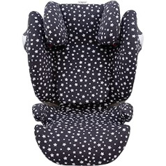 JYOKO Kids Cover for Car Seat Compatible with Cybex Solution M and Pallas B - Fix (WINTER)