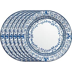 Corelle Portofino 6-daļīgs neplīstošs galda piederumu komplekts, stikls,