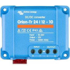 Орион-ТР преобразователь постоянного тока/постоянного напряжения 24/12-10 18, 35 в 12 а 120 вт (орион241210200р)