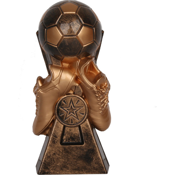 Futbola statuete RF11706 / 16 cm / brūna