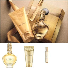 Avon Maxima Eau de Parfum Set 3 Pieces 50 ml Pocket Spray 10 ml и Body Lotion 150 ml in Gift Box for Women Seductive Fragrance
