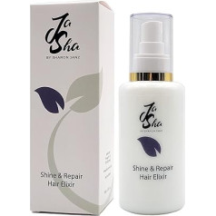 Jasha By Sharon Janz JaSha Shine & Repair Hair Elixir - 100 ml matu toniks matu kopšanai un stiprināšanai - matu ūdens Dabīgā kosmētika Ražots Vācijā