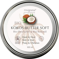 Finigrana , organiskais kokosriekstu sviests Soft 100 ml