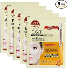 Mediheal EGT Essence Gel Eye Fill Patch 5 Bags - tumšiem lokiem, novecojošai ādai, pietūkušām acīm, EGF, jūras kolagēna ādai, elastīgs un mitrinošs, ļoti koncentrēts essences līdzeklis.