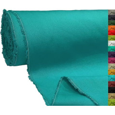 A-Express 100% kokvilnas audums audekls audekls audums auduma auduma auduma aizkari Bag 145 cm 57 collas plats 250 GSM pārdod pa metriem - 1 metrs 100 cm x 145 cm Teal Green