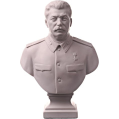 danila-souvenirs Советский Вождь России Иосиф Сталин Мраморный Бюст Статуя Скульптура 16 см