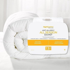 Mikrošķiedras sega Night Comfort Soft & Snug Anti Allergy 7,5 Tog no dobās šķiedras (vienvietīga)