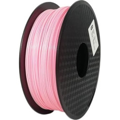 TOPZEAL 3D printera elastīga TPU šķiedra, rozā krāsa, cietība pēc Šora 95A, 1,75 mm, 0,8 kg