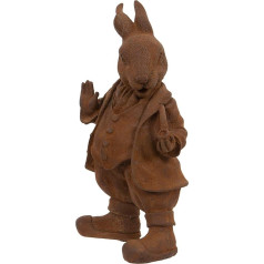 F&G Supplies Beatrix Potter Aukstā čuguna truša kungs dārza rotājums Beatrix Potter skulptūra - šis burvīgais puisis ir pilns ar raksturu.