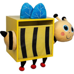 Danya B Plīša bišu bērnu sienas glabāšanas tvertne