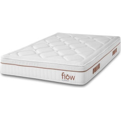 Cecotec Flow HybridSpring Fresh 6000 90x200 matracis, Memory Foam, Weiss, 90x200 cm