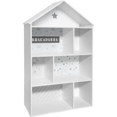 Atmosphera Createur D'interieur Atmosphera - Детский книжный шкаф в форме домика - серый - Серый