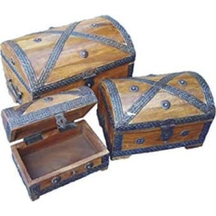 Handelsagentur Sieboldt Pirate Treasure Chest – Treasure Chest – Large