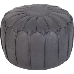 Loft 25 Bean Bag Footstool Super minkštas dirbtinės odos audinys Dekoratyvinis ir patogus Footrest Foot Stool gyvenamasis kambarys Foot Stool Maroko stilius