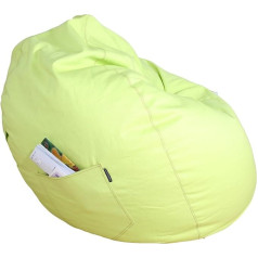 Kinzler Billy S-10009/27 Bean Bag Diametrs 65 x Augstums 75 cm Klasiska piliena forma iekštelpās dažādās krāsās Robust Denim Apple Green