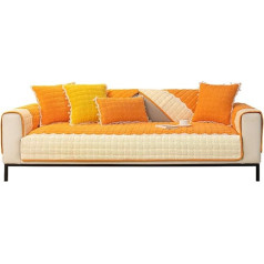 AQQWWER Dīvāna spilvenu spilvens neslīdošs pilns komplekts dīvāna segums Segmentēts dīvāns