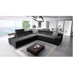 Im Sofa Alicanto IX Upholstered Corner Living Room Couch Corner Sofa L-Shape Left/Right Choice of Colours Top Quality