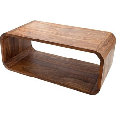 Invicta Interior Кофейный столик Cubus из массива дерева 100 см Sheesham Stone Finish TV Board Side Table Solid Wood Table Wooden Table