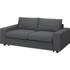 Generisch VIMLE 2 vietų sofa-lova su plačiais porankiais/Hallarp pilka