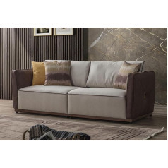 Jv Möbel 2-Seater Sofa Luxury 2 Seater Sofas Seat Living Room Modern Polyester Fabric