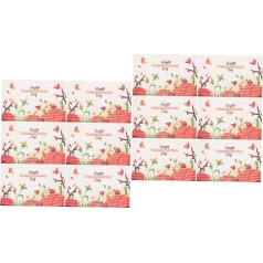 Topbathy 12 gab Pateicības dienas placemats Biroja biroja radio rudens apdare قرآن ēdamgalds placemat Fallen dekors ornaments trauku trauki placemat galda piederumu paklājiņš aušanas paklājs rotā 6 gab. komplekts PVC