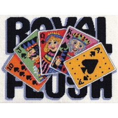 Janlynn Royal Flush vilnas adāmadatu komplekts