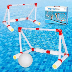 Jirmerp Pool Toy, Swimming Pool Toy for Adults Children Summer Pool Volleyball Toy Two Doors Pool Beach Games Ball Floating Children's Toy for Beach Swimming Pool