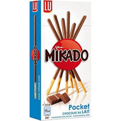 Mikado Pocket Milk Chocolate (iepakojumā 9 gabali)