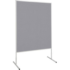 Maul 6363382 Bulletin Board Grey Доски объявлений и аксессуары - Портативные табло и аксессуары (1910 мм, 1 шт. (S))