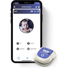 Snuza Pico2 Smart Baby Sleep Monitor ar lietotni