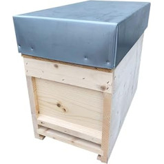 Medinė pjaustymo dėžutė 6 x Zander rėmeliams bitininkystės bitėms