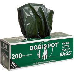 dogipot 1402-10 10 Roll Case, Cat Litter Pick Up Bag Rolls, 200 Bags Per Roll, 10 Pieces