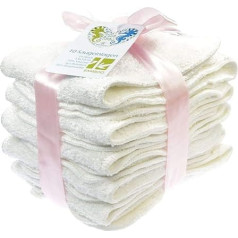 Blümchen Absorbent Pads for Cloth Nappies Bamboo Terry Cloth Set of 10